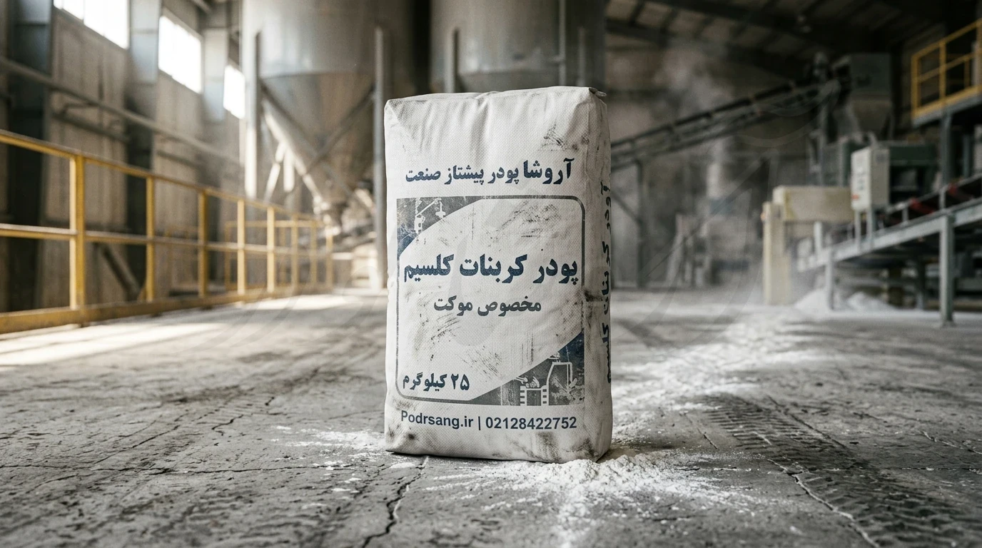 ترکیب کربنات کلسیم مخصوص موکت سازی با لاتکس SBR