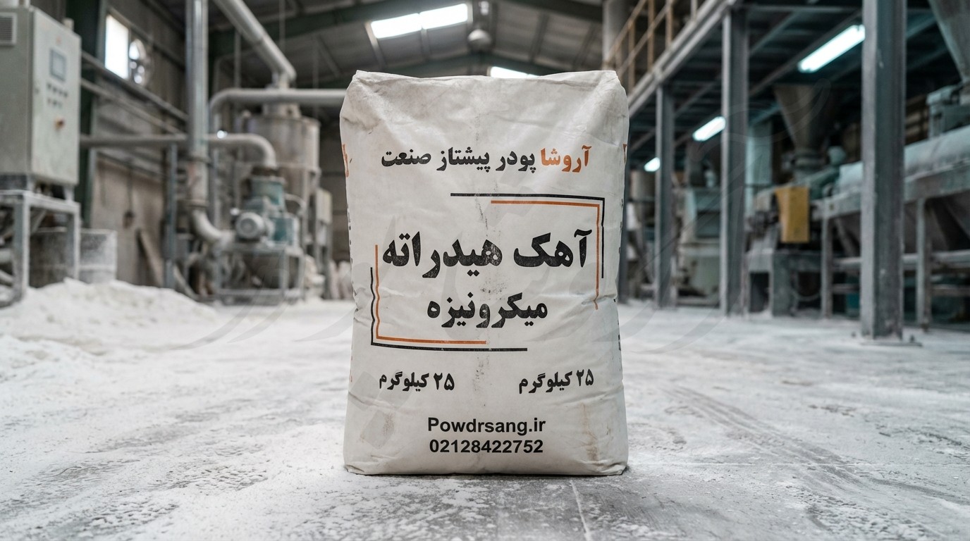 خرید و قیمت آهک هیدراته در اصفهان | کیفیت تضمینی آروشا پودر